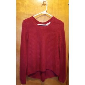 Banana Republic Burgundy Sweater Small